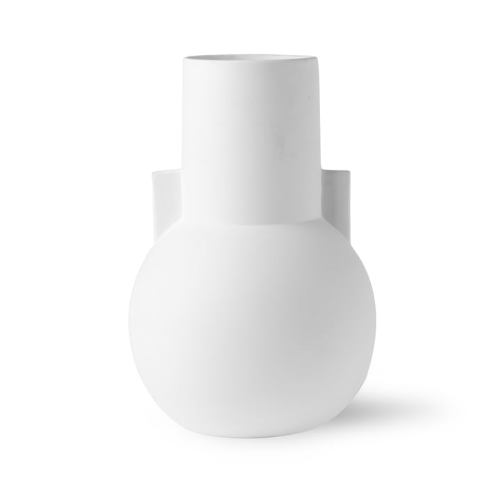 Vase S, Ø 17.5 x H 26 cm, matt white by HKliving