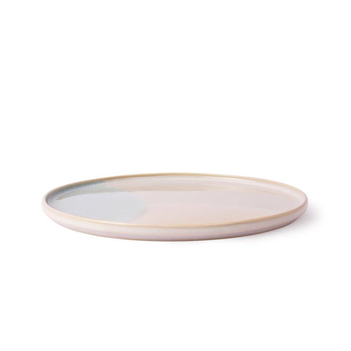 Gallery plate 18.5 cm by HKliving in nude / mint