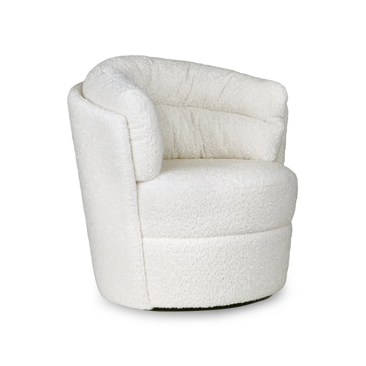 Twister armchair, swivel, cream by HKliving
