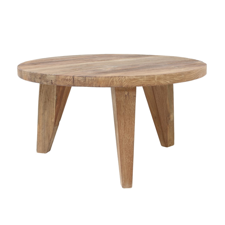 Teak side table M, Ø 65 cm by HKliving