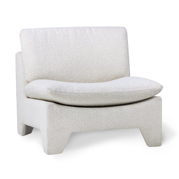 Retro Boucle Armchair from HKliving , cream