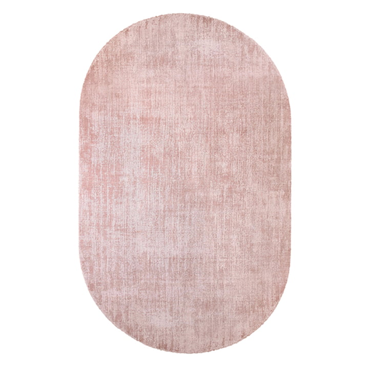 Rug oval 150 x 240 cm by HKliving in nude