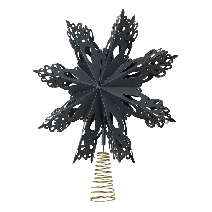 Christmas Star Christmas tree top Ø 30 cm, orion blue from Broste Copenhagen