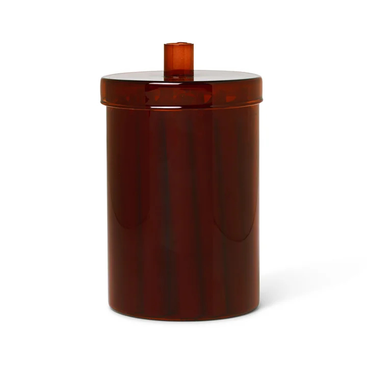 Ferm Living - Count Down to Christmas Christmas calendar candle, dark red