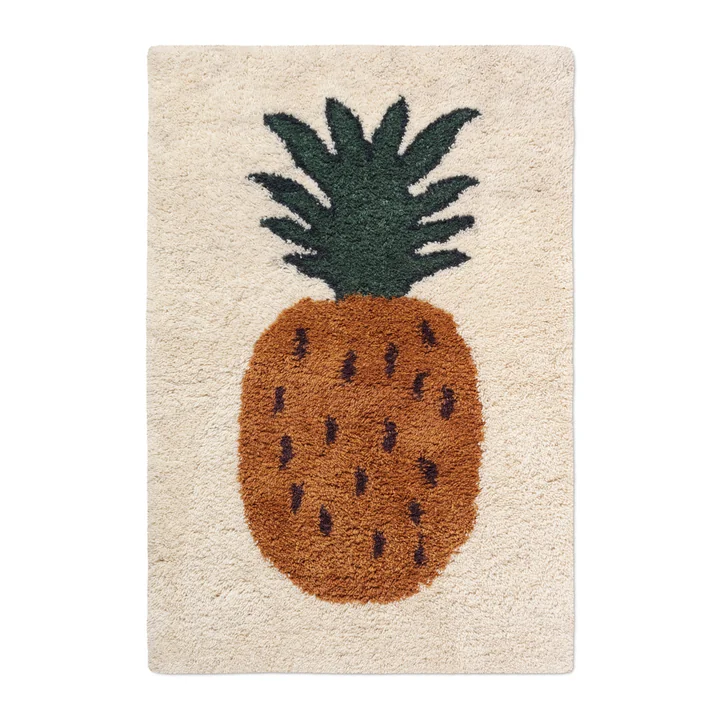 Fruiticana Carpet "Pineapple", L, by Ferm Living