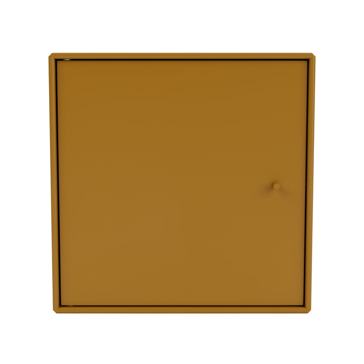 Mini Shelf module with door, amber from Montana .