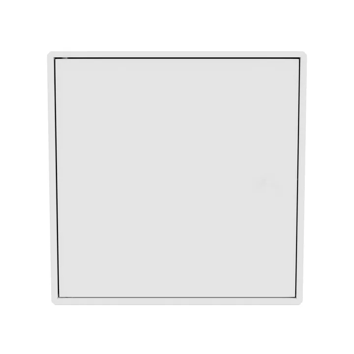 Mini Shelf module with door, new white from Montana .