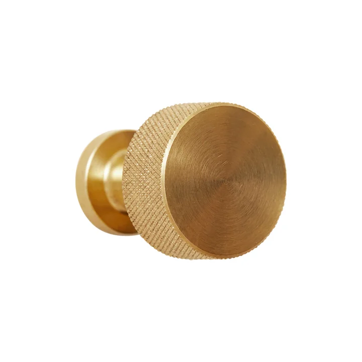 Angle Hook Ø 3 cm, for Angle Stool, brass from Form & Refine