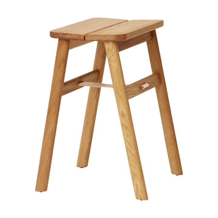 Angle stool, oak by Form & Refine