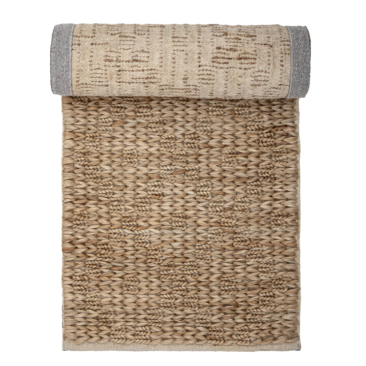Lasmina natural fiber rug, 240 x 76 cm, jute / natural from Bloomingville