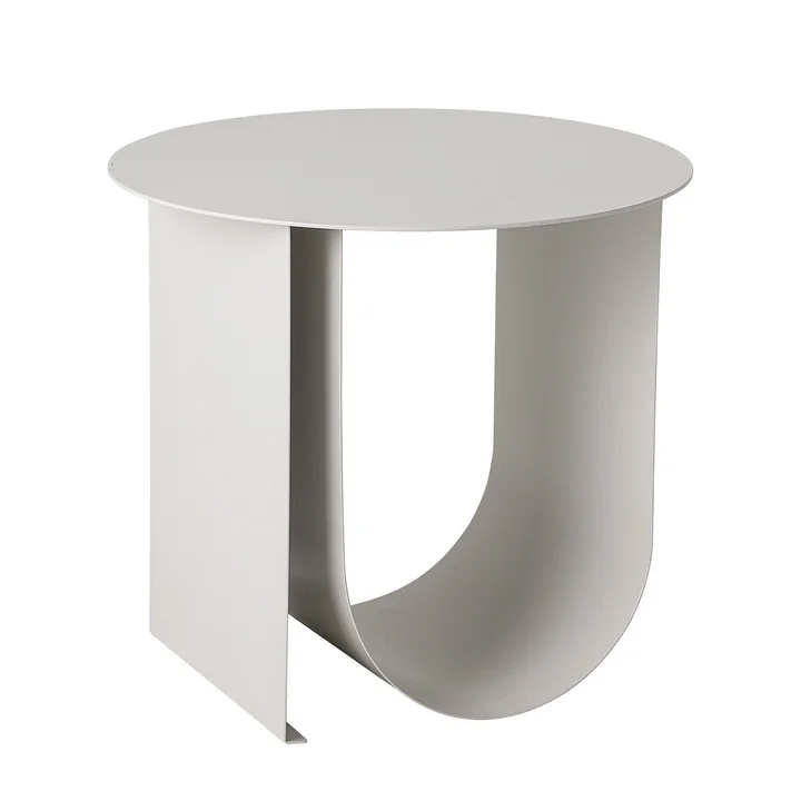 Cher side table, Ø 43 x H 38 cm, light gray from Bloomingville .