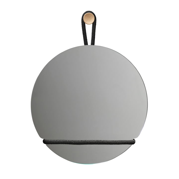 Lasso wall mirror round, Ø 50 cm by Design House Stockholm