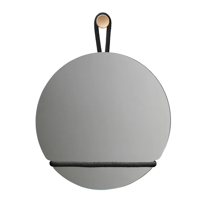 Lasso wall mirror round, Ø 50 cm by Design House Stockholm