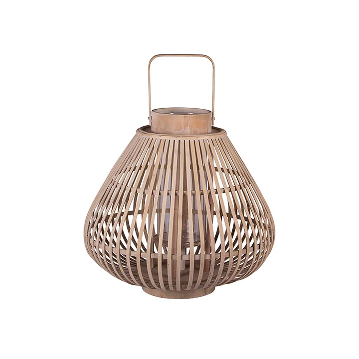 Sahara bamboo lantern M Ø 39 x H 33 cm by von Broste Copenhagen in natural