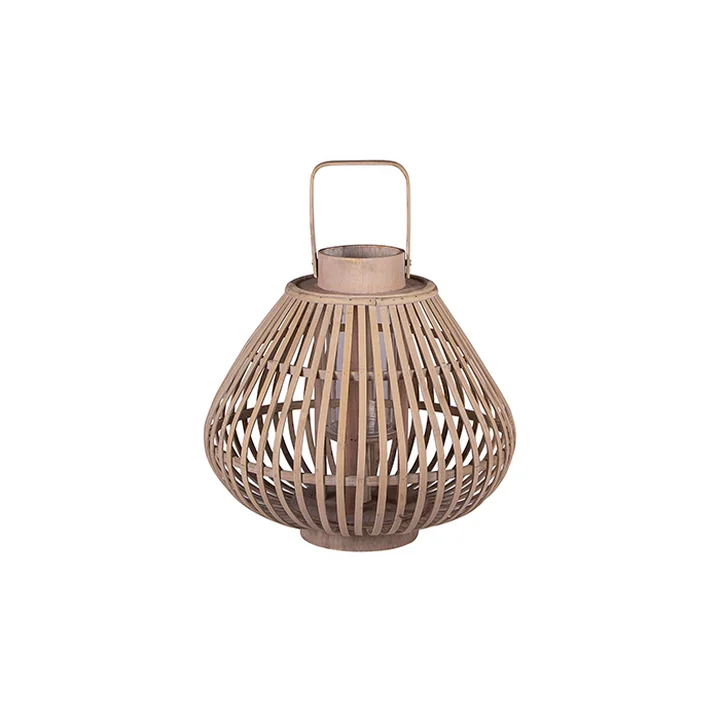 Sahara bamboo lantern S Ø 31.5 x H 28 cm by von Broste Copenhagen in natural