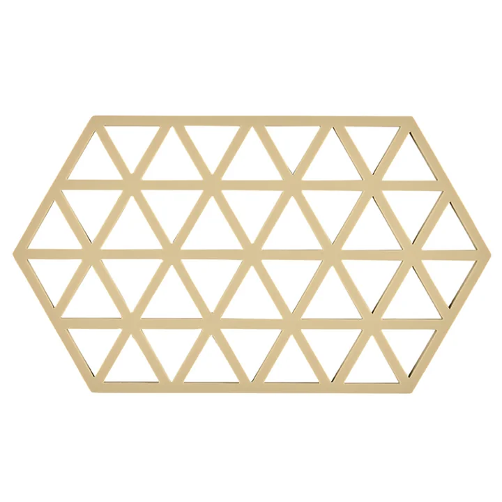 Triangle Coaster, 24 x 14 cm, warm sand from Zone Denmark