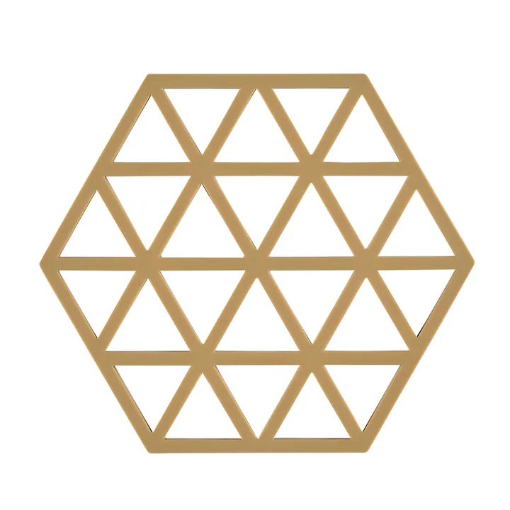 Triangle Coaster, 16 x 14 cm, khaki from Zone Denmark