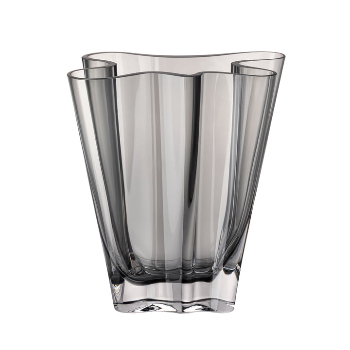 Flux vase, 20 cm / gray by Rosenthal
