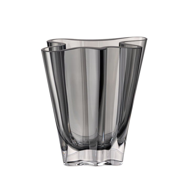 Flux vase, 14 cm / gray by Rosenthal