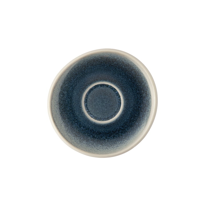 Junto combination / tea / coffee saucer Ø 15 cm, aquamarine by Rosenthal