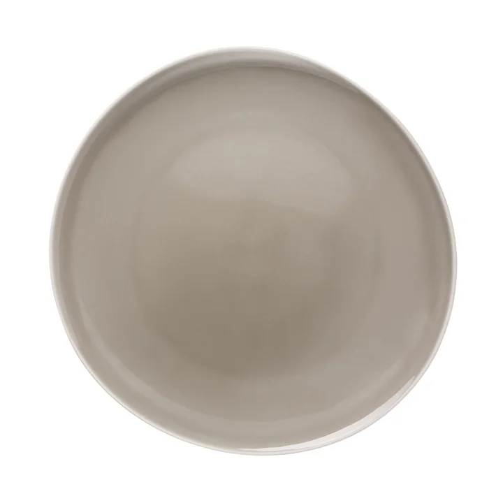Junto plate Ø 27 cm flat, pearl grey by Rosenthal