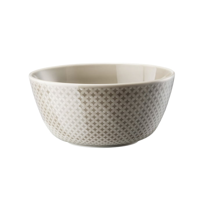 Junto cereal bowl, 14 cm / pearl grey by Rosenthal