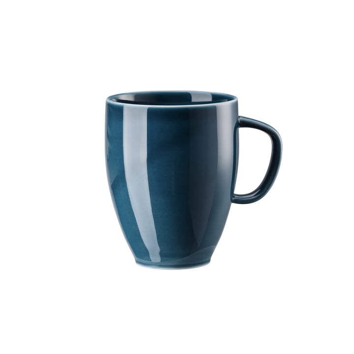 Junto mug with handle 38 cl, ocean blue by Rosenthal