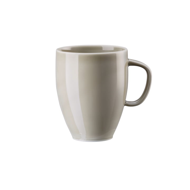 Junto mug with handle 38 cl, pearl grey by Rosenthal