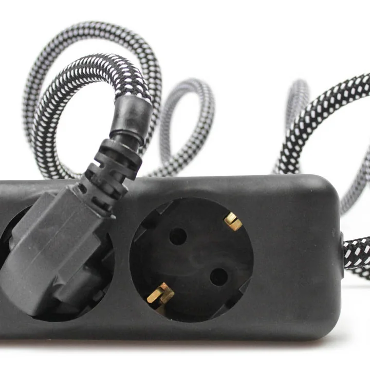 Extension Cord 3-gang socket outlet, Black Market (TT-91) from NUD Collection