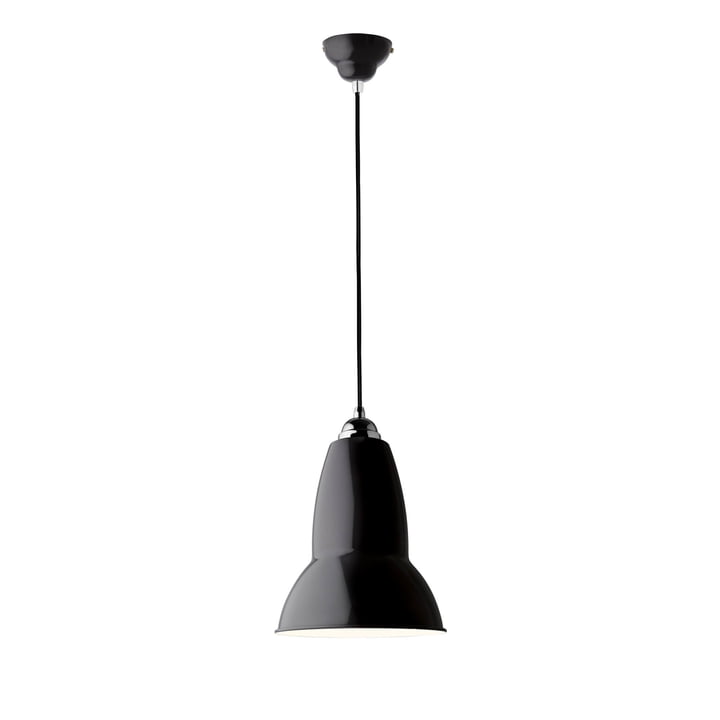 Original 1227 Midi pendant lamp, jet black (cable: black) from Anglepoise