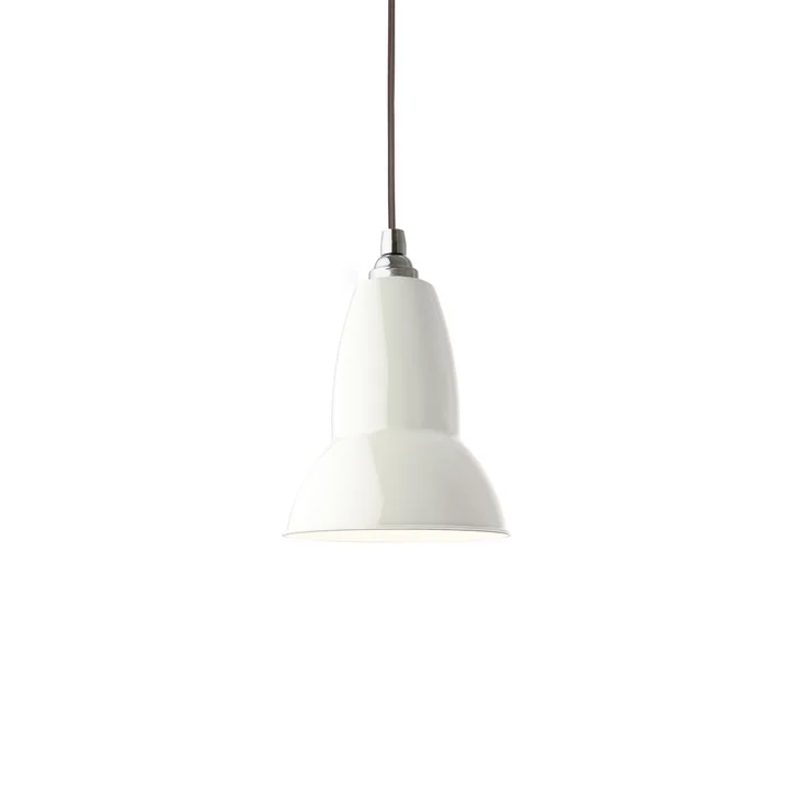 Original 1227 Pendant lamp, linen white (cable: gray) from Anglepoise
