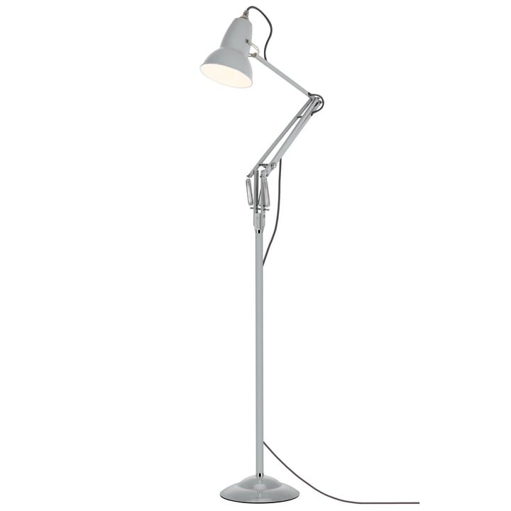 Original 1227 Floor lamp, dove grey (cable: gray) from Anglepoise