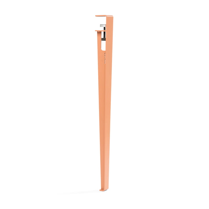 The table and desk TipToe H 75 cm, coral pink by TipToe