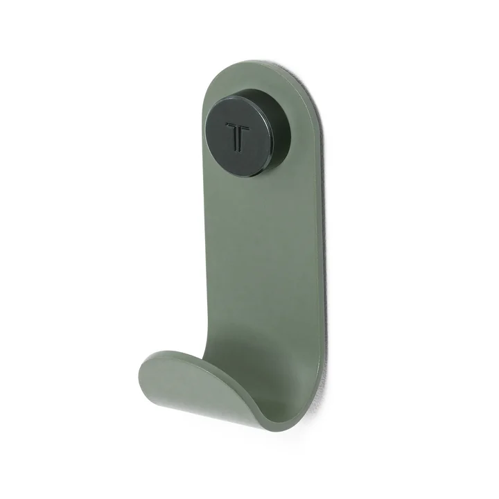 The JO wall hook, eucalyptus gray by TipToe