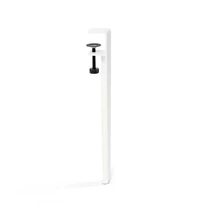 The coffee table and bench leg H 43 cm, cloud white from TipToe