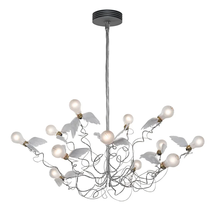 The Birdie pendant lamp, transparent from Ingo Maurer