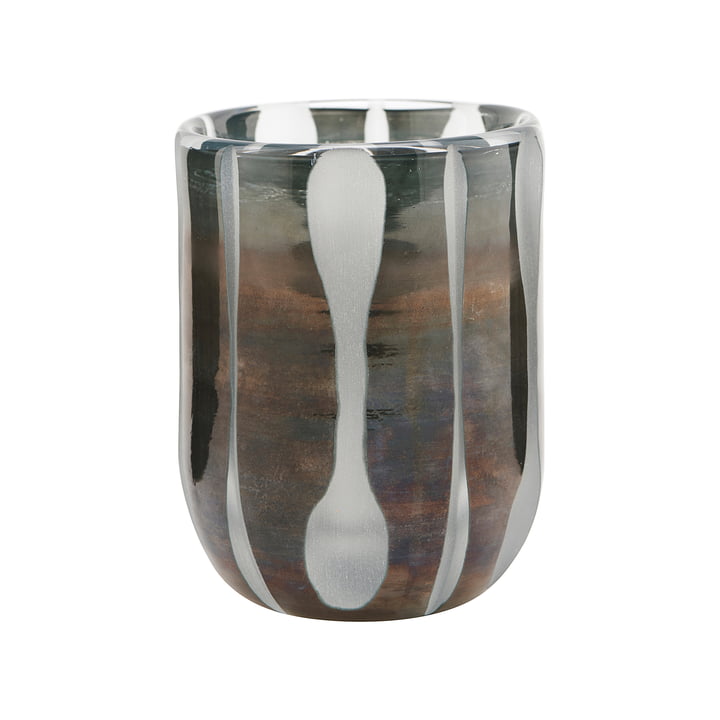The Bai tealight holder, Ø 8 cm, gray by House Doctor