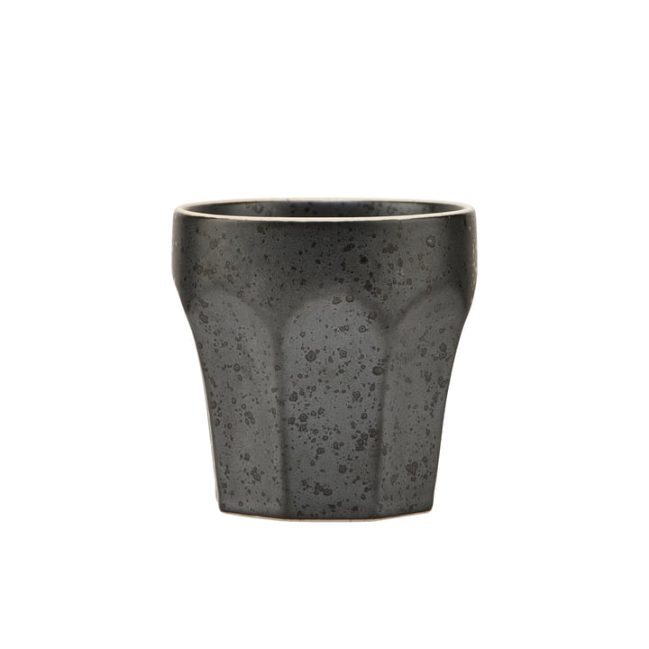 Berica mug, H 63 mm, black by House Doctor