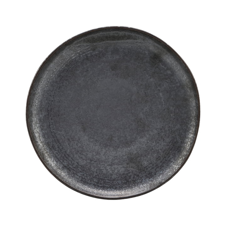 Pion plate, Ø 2 1. 5 cm, black / brown from House Doctor