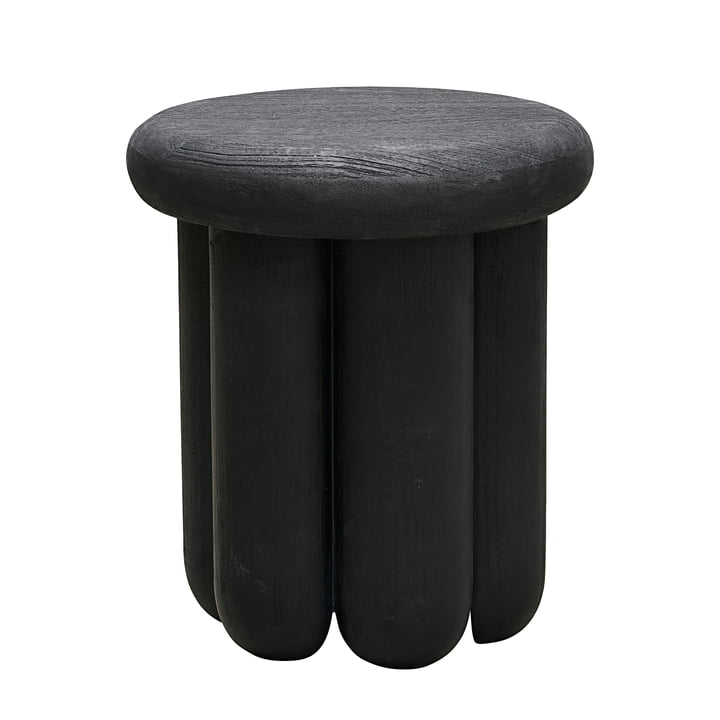 The Phant side table, Ø 38 x H 43 cm, black by House Doctor