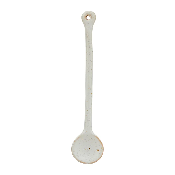 Pion spoon, gray / white by House Doctor