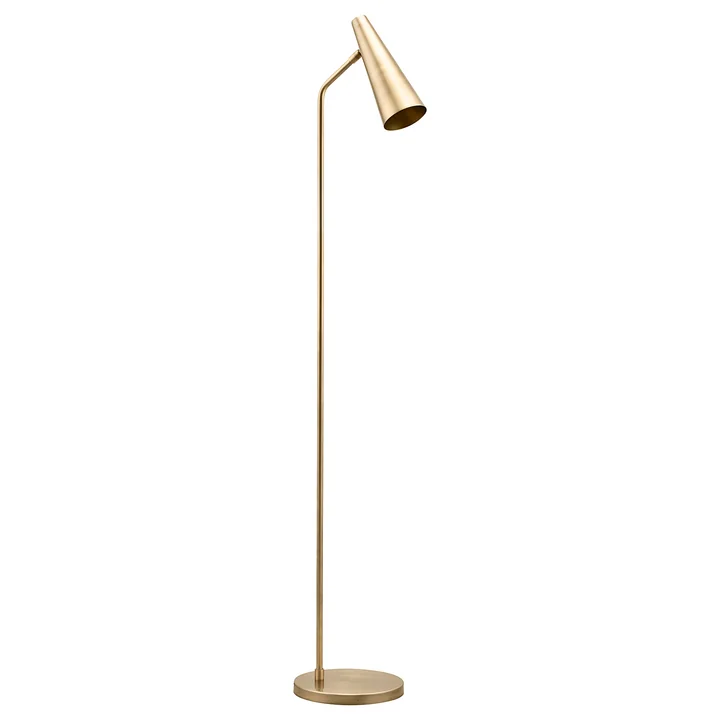 The floor lamp Precise, brass by House Doctor