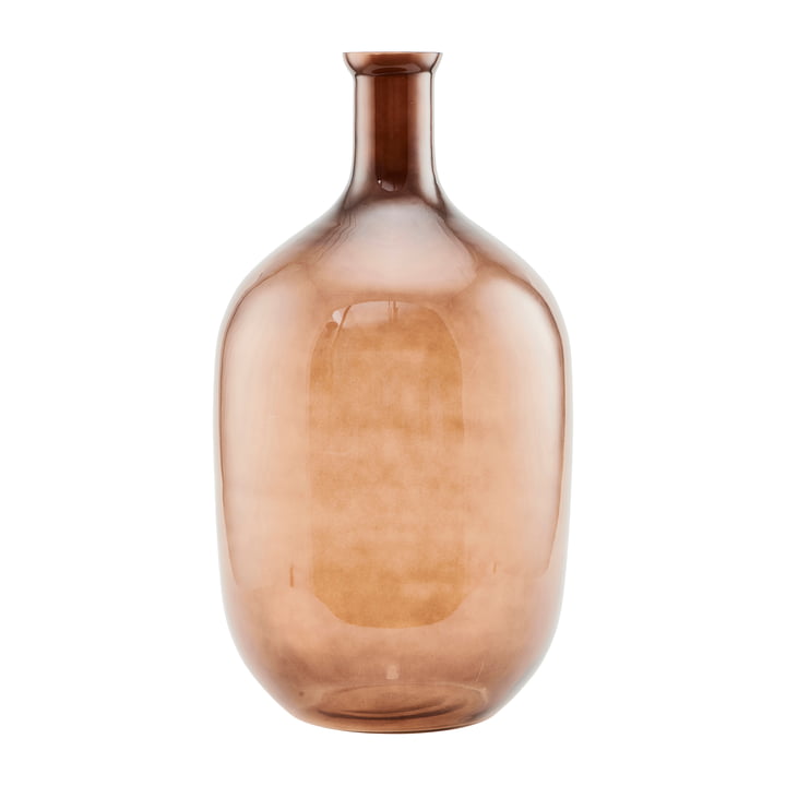 The Tinka vase, Ø 28 x H 51 cm, brown by House Doctor