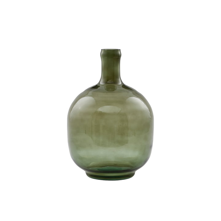 The Tinka vase, Ø 16.5 x H 23.5 cm, dark green by House Doctor