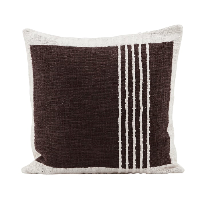 The Yarn pillowcase, brown by House Doctor