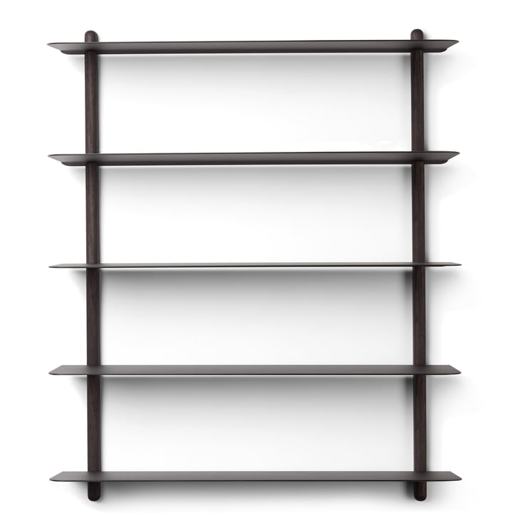 Nivo Wall shelf E Large from Gejst in black