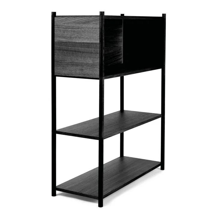 Sceene Floor shelf B from Gejst in black