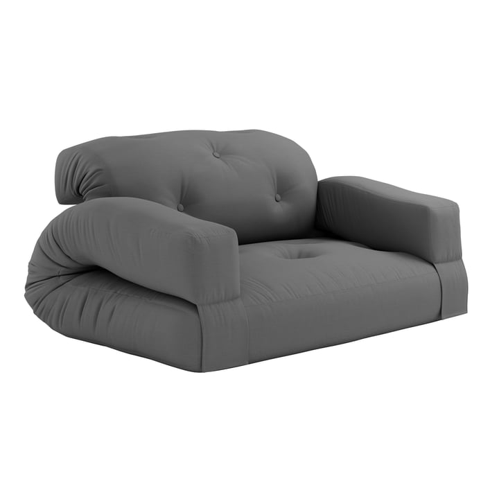The Hippo OUT sofa, dark grey (403) from Karup Design