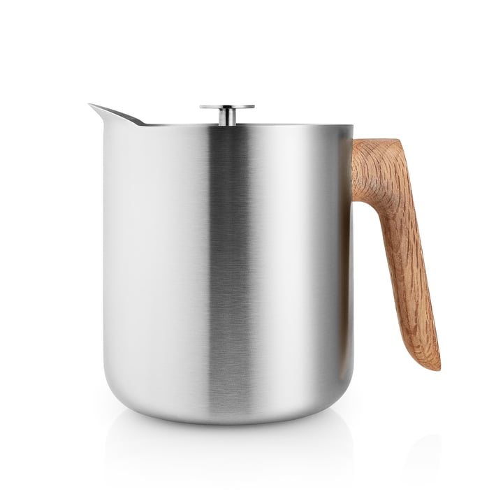 The Nordic Kitchen tea maker 1 l, stainless steel / oak by Eva Solo