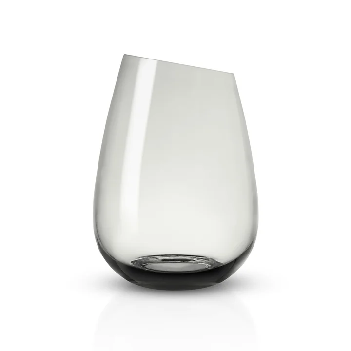 The drinking glass 38 cl, smoke gray by Eva Solo
